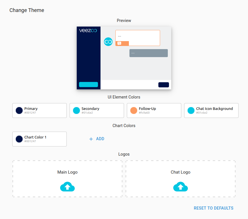 Theme configurator