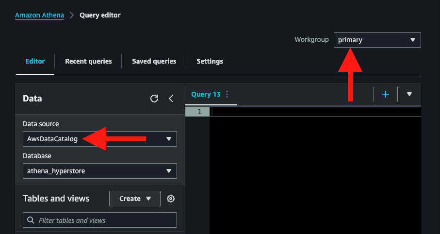 Workgroup and Catalog