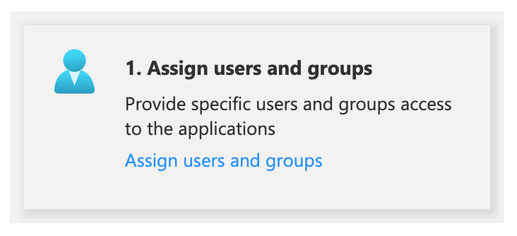 Assign users and groups