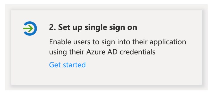 Setup single sign-on