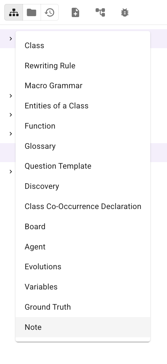 Create New Note File