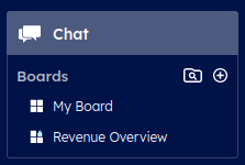 Shared board in Sidebar